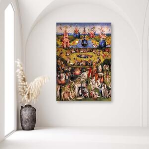 Obraz na plátne Rajská záhrada - Hieronymus Bosch, reprodukcia Rozmery: 40 x 60 cm