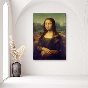 Obraz na plátne Mona lisa - Leonardo da Vinci, reprodukcia Rozmery: 40 x 60 cm