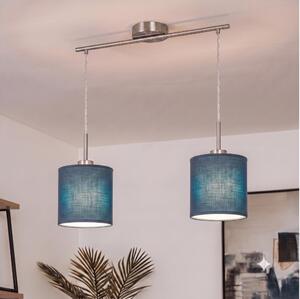 Brilagi - LED luster na lanku NUBILA 2xE27/60W/230V tmavomodrý