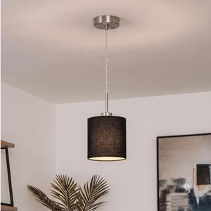Brilagi - LED luster na lanku NUBILA 1xE27/60W/230V priemer 14 cm čierna