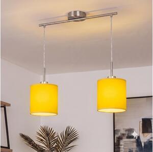 Brilagi - LED luster na lanku NUBILA 2xE27/60W/230V žltý
