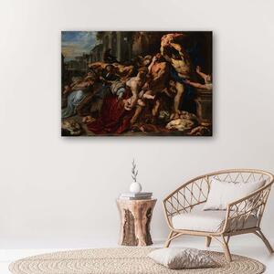 Obraz na plátne Zabitie nevinných - Peter Paul Rubens, reprodukcia Rozmery: 60 x 40 cm