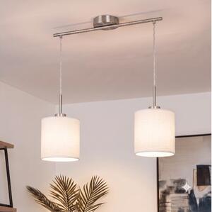 Brilagi - LED luster na lanku NUBILA 2xE27/60W/230V biely