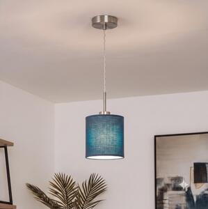 Brilagi - LED závesný luster NUBILA na lane 1xE27/60W/230V pr. 14 cm tmavomodrý