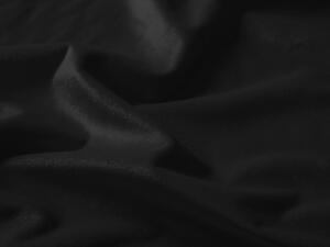 Biante Zamatový oválny obrus Velvet Prémium SVP-023 Čierny 140x220 cm