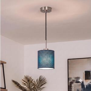 Brilagi - LED luster na lanku NUBILA 1xE27/60W/230V pr. 14 cm, čierna/tmavomodrá