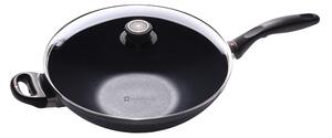 Indukčný titánový wok Swiss Titan® ST61132ic s priemerom 32 cm s pokrievkou