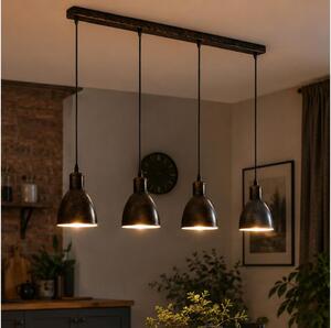 Brilagi - LED luster na lanku RIDDY 4xE27/60W/230V medená/patina