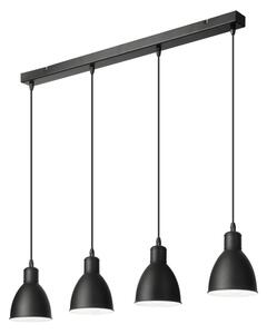 Brilagi - LED luster na lankách RIDDY 4xE27/60W/230V čierna