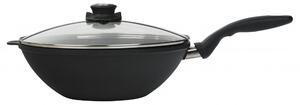 Indukčný titánový wok Swiss Titan® ST61130ic s priemerom 30 cm s pokrievkou