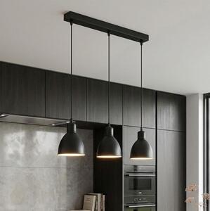 Brilagi - LED luster na lanku RIDDY 3xE27/60W/230V čierna