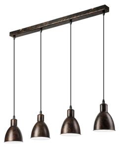 Brilagi - LED luster na lanku RIDDY 4xE27/60W/230V medená/patina