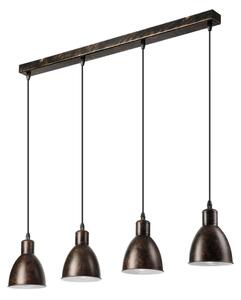 Brilagi - LED luster na lanku RIDDY 4xE27/60W/230V medená/patina