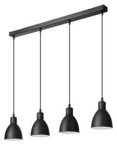 Brilagi - LED luster na lankách RIDDY 4xE27/60W/230V čierna