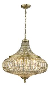 Där Lighting ASM0675 - Luster na reťazi ASMARA 6xE14/40W/230V mosadz