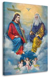 Obraz na plátne Svätá trojica Rozmery: 40 x 60 cm