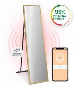 Klarstein La Palma 900 smart, infračervený ohrievač, 40 x 160 cm, 900 W, zrkadlový stojan