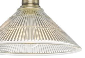 Där Lighting BOY0175 -Stropné svietidlo BOYD 1xE27/60W/230V pr. 25 cm mosadz/číre