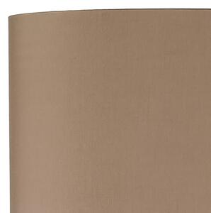 Där Lighting MAD4975 - Stojacia lampa MADRID 1xE27/60W/230V hnedá/mosadz