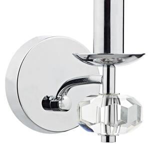 Där Lighting OLE0750 - Nástenné svietidlo OLEANA 1xE14/40W/230V lesklý chróm