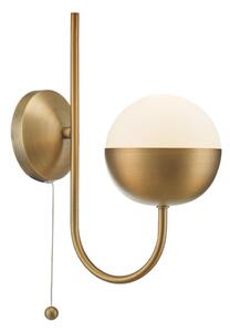 Där Lighting AND0742 - Nástenná lampa ANDRE 1xE14/11W/230V mosadz