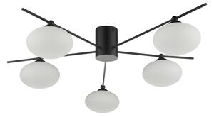 Där Lighting JAS5422 - Prisadené stropné svietidlo JASPER 5xG9/25W/230V čierne