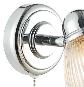 Där Lighting CED0738 - Kúpeľňové nástenné svietidlo CEDRIC 1xG9/25W/230V IP44 chróm