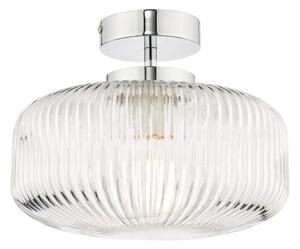 Där Lighting RIV5208 -Kúpeľňové prisadené stropné svietidlo RIVA 1xE27/60W/230V IP44 chróm
