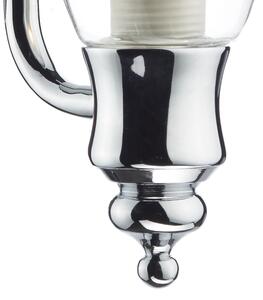 Där Lighting VES0750 - Kúpeľňové nástenné svietidlo VESTRY 1xG9/25W/230V IP44 chróm