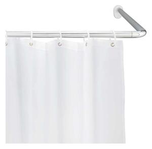 Univerzálna rohová tyč na sprchový záves Wenko Shower Curtain Rod