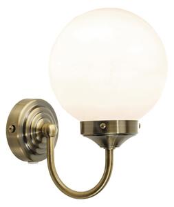 Där Lighting BAR0775 - Kúpeľňové nástenné svietidlo BARCLAY 1xE14/40W/230V IP44 mosadz