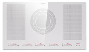 Klarstein Masterzone 90 Flex, indukčná varná doska, max. 12 600 W, vstavaná, 5 zón, 2 Flex zóny, technológia ThermoBoost, Smart Flex