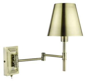 Där Lighting KEN0775 -Flexibilné nástenné svietidlo KENSINGTON 1xE14/25W/230V mosadz
