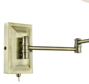 Där Lighting KEN0775 -Flexibilné nástenné svietidlo KENSINGTON 1xE14/25W/230V mosadz