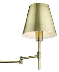Där Lighting KEN0775 -Flexibilné nástenné svietidlo KENSINGTON 1xE14/25W/230V mosadz