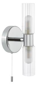 Där Lighting BOL0950 - Kúpeľňové nástenné svietidlo BOLTON 2xG9/5W/230V IP44 chróm