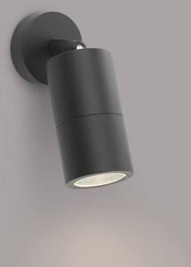 Där Lighting ORT0722 - LED vonkajšie nástenné bodové svietidlo ORTEGA 1xGU10/5W/230V IP65 čierne