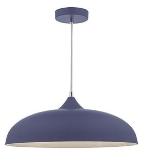 Där Lighting KAE0123 - Závesné svietidlo na lanku KAELAN 1xE27/60W/230V modrá