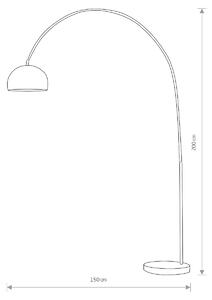 Nowodvorski COSMO S 3382 | kovová stojaca lampa