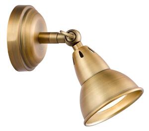 Där Lighting NAT0742 - Nástenné bodové svietidlo NATHANIEL 1xGU10/11W/230V mosadz