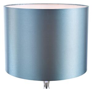 Där Lighting ELS4223 - Stolná lampa ELSA 1xE27/40W/230V modrá/lesklý chróm