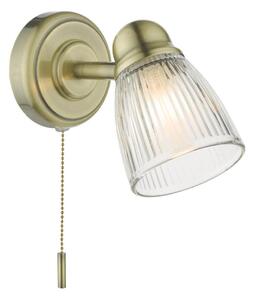 Där Lighting CED0775 - Kúpeľňové nástenné svietidlo CEDRIC 1xG9/25W/230V IP44, mosadzné prevedenie