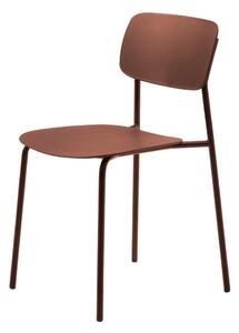 Jedálenské stoličky v súprave v terakotovej farbe 2 ks Kirkland – Unique Furniture