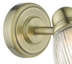 Där Lighting CED0775 - Kúpeľňové nástenné svietidlo CEDRIC 1xG9/25W/230V IP44, mosadzné prevedenie
