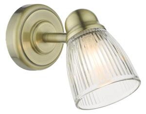 Där Lighting CED0775 - Kúpeľňové nástenné svietidlo CEDRIC 1xG9/25W/230V IP44, mosadzné prevedenie