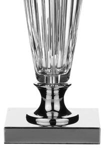 Där Lighting HIN4208 - Stolná lampa HINTON 1xE27/60W/230V biela/lesklý chróm