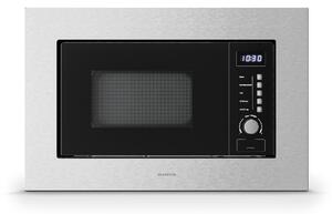 Klarstein Verosteel vstavaná mikrovlnná rúra s grilom | 800 W gril | 700 W mikrovlnka | 60 cm