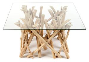 Konferenčný stolík DRIFTWOOD 60cm stojan bez sklenenej dosky
