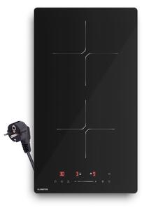 Klarstein PowerGlide indukčná varná doska | Moderná, kompaktná a výkonná | 2 varné zóny | 3500 W | 30 cm