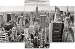 Obraz na plátne Pohľad na Manhattan - 3 dielny Rozmery: 60 x 40 cm